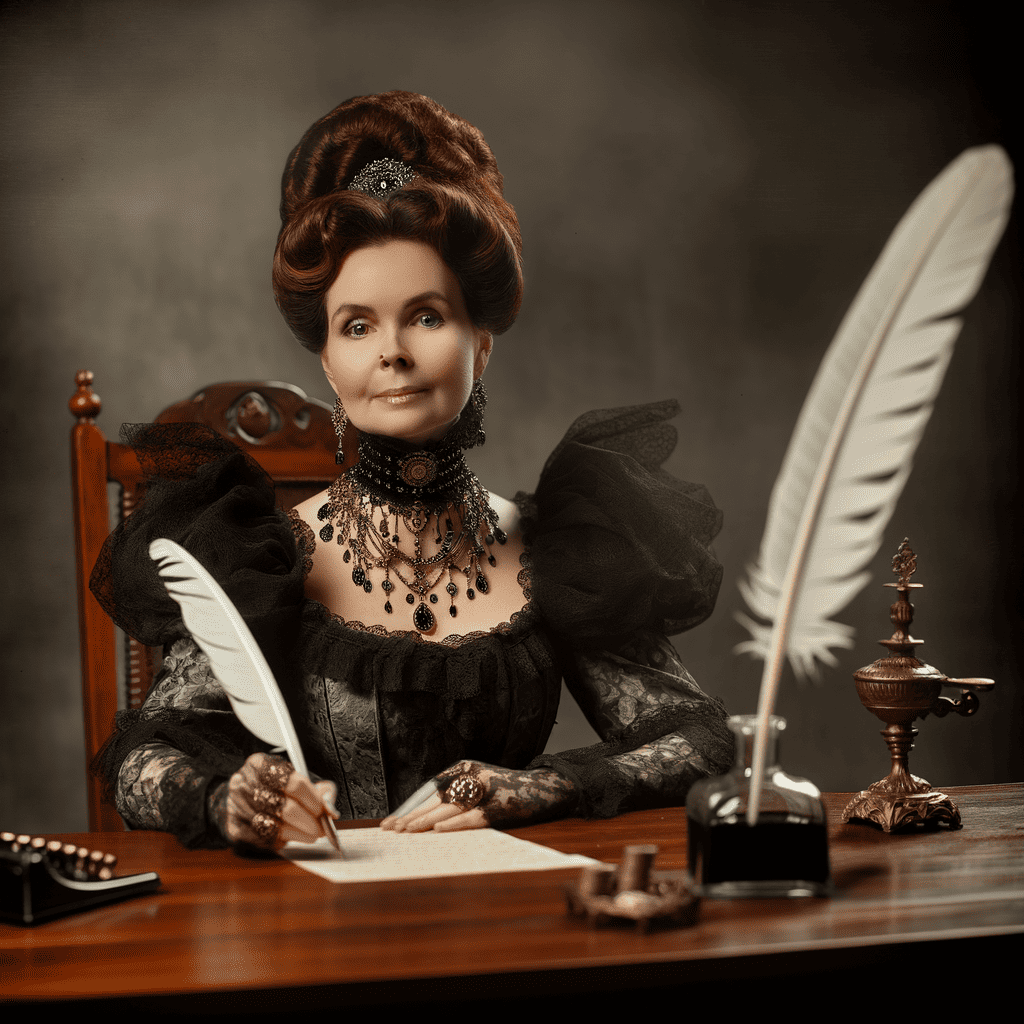 🌸 Madame Ink 1 – Mystical Art